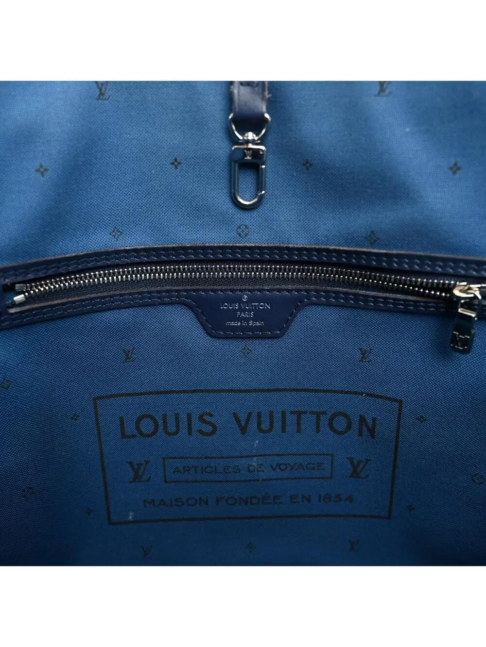 Louis Vuitton Escale Neverfull Mm Blue #333654L17B